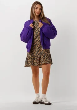 bruine harper & yve mini jurk lynn-dr