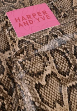 bruine harper & yve wijde broek sammy-pa