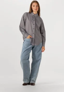 bruine haute l'amitié blouses melvin stripe twist bow shirt