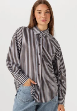 bruine haute l'amitié blouses melvin stripe twist bow shirt