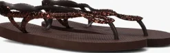 bruine havaianas teenslippers luna premium ii