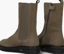 bruine hip chelsea boots h1468