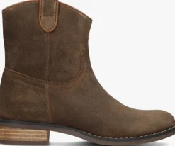 bruine hip cowboylaarzen h1025