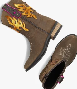 bruine hip cowboylaarzen h1700