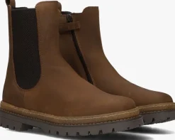 bruine hip enkelboots h1623