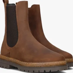 bruine hip enkelboots h1623