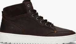 bruine hub hoge sneakers dundee