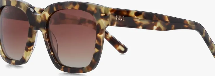 bruine ikki zonnebril holly