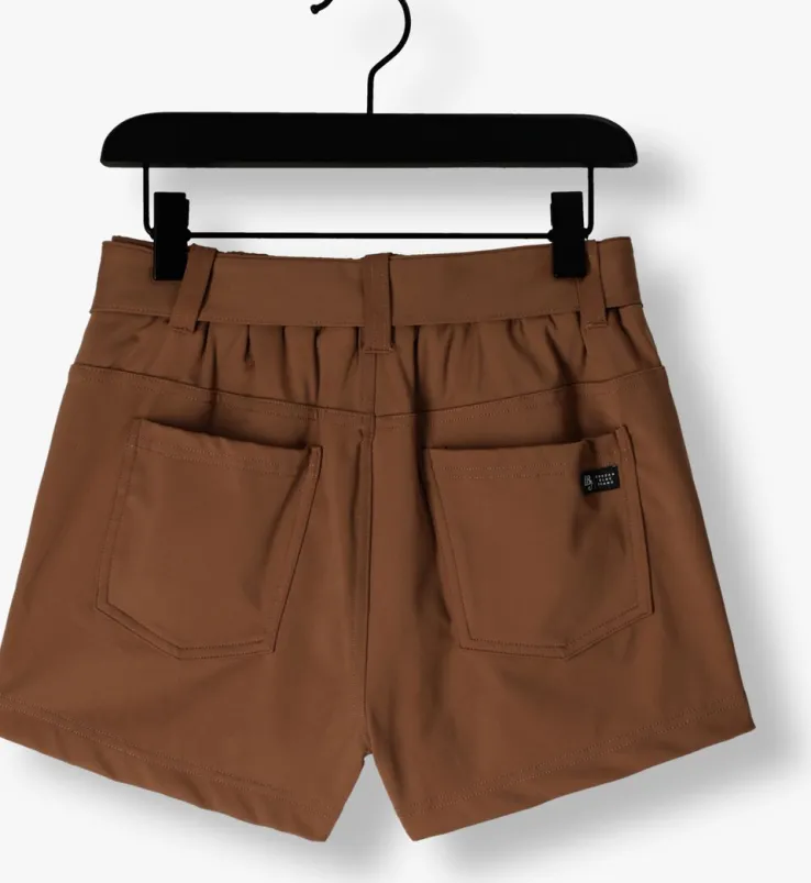 bruine indian blue jeans korte broek travel short