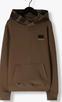 bruine indian blue jeans truien/vesten hoodie ibj peached