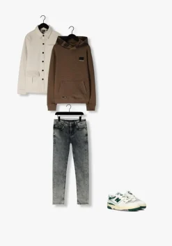 bruine indian blue jeans truien/vesten hoodie ibj peached