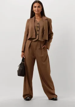 bruine inwear pantalon khailw pleated pant