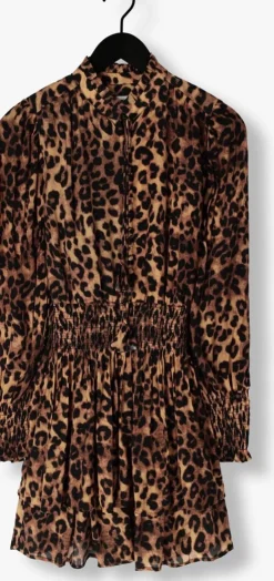bruine janice mini jurk ari