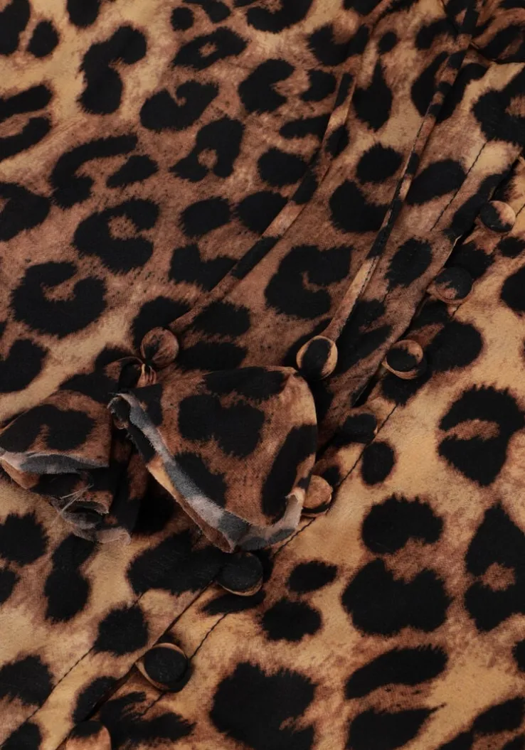 bruine janice mini jurk ari