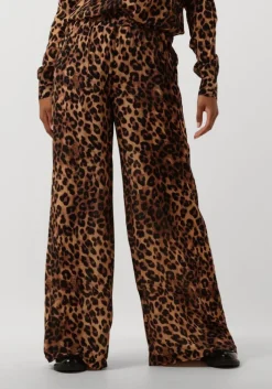 bruine janice wijde broek ringo