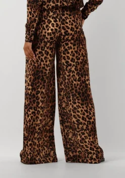 bruine janice wijde broek ringo