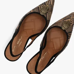 bruine kurt geiger london slingbacks belgravia high sling