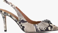 bruine kurt geiger london slingbacks belgravia high