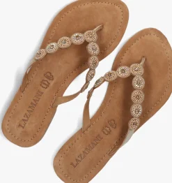 bruine lazamani slippers 33.772