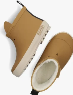 bruine liewood regenlaarzen jesse thermo rainboot