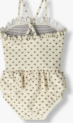 bruine lil' atelier badpakken nbffiona swimsuit lil