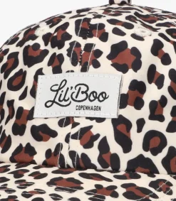 bruine lil'boo pet leopard dad cap