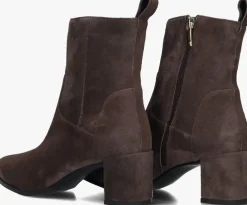 bruine lina locchi enkellaarsjes 8543