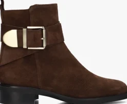 bruine lina locchi enkellaarsjes 2232