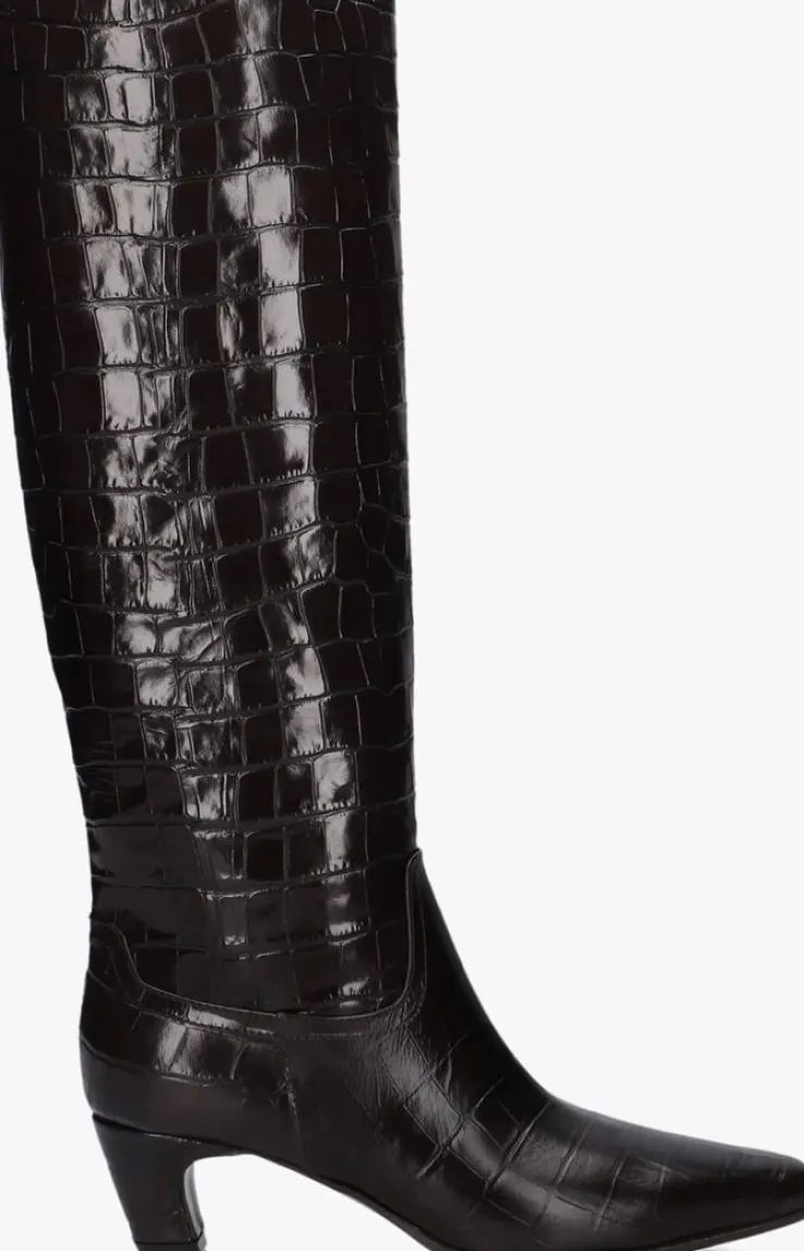 bruine lina locchi hoge laarzen mw508