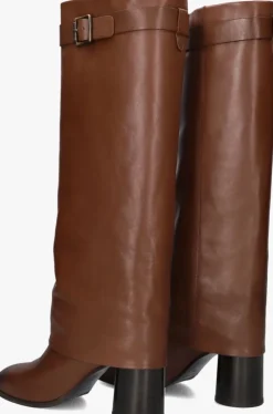bruine lina locchi hoge laarzen gd759