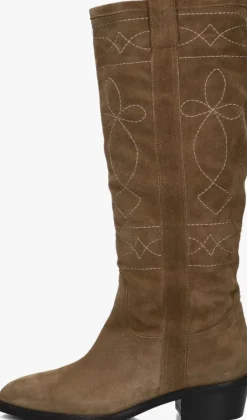 bruine lina locchi hoge laarzen at40