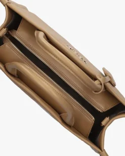 bruine liu jo handtas ridhi shopping bag