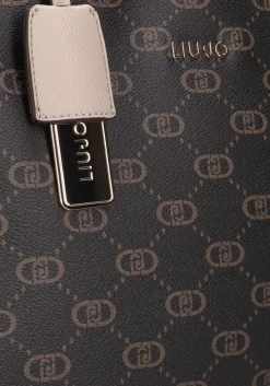 bruine liu jo schoudertas ridhi shopping bag