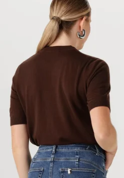 bruine liu jo trui maglia chiusa