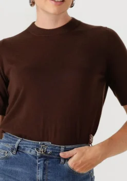 bruine liu jo trui maglia chiusa