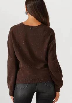 bruine liu jo trui maglia chiusa