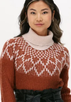 bruine lollys laundry coltrui kai turtleneck jumper