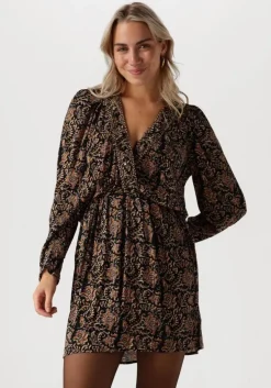 bruine louizon jurken pomponette