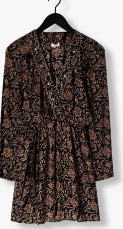 bruine louizon jurken pomponette