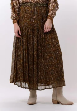 bruine louizon maxirok oliver jupe