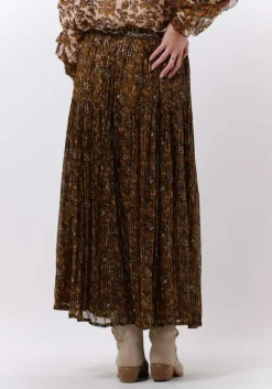 bruine louizon maxirok oliver jupe