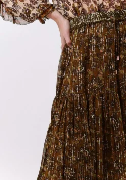 bruine louizon maxirok oliver jupe