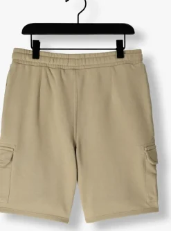 bruine lyle & scott korte broek cargo sweat short