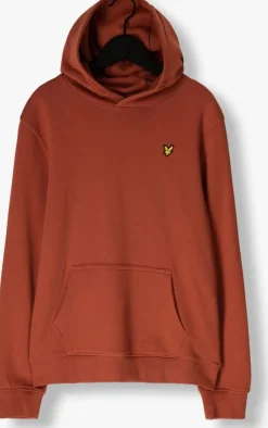 bruine lyle & scott truien/vesten pullover hoodie