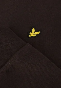 bruine lyle & scott truien/vesten pullover hoodie boys