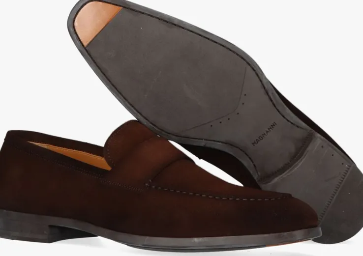 bruine magnanni loafers 22816