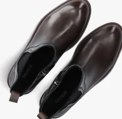 bruine maripe enkelboots fabiola