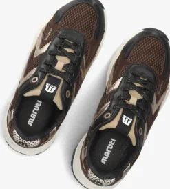 bruine maruti lage sneakers dora