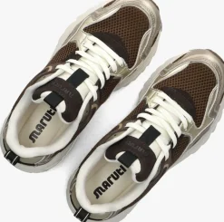 bruine maruti lage sneakers novi