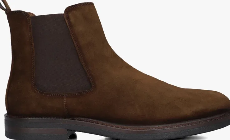 bruine mazzeltov chelsea boots 40013